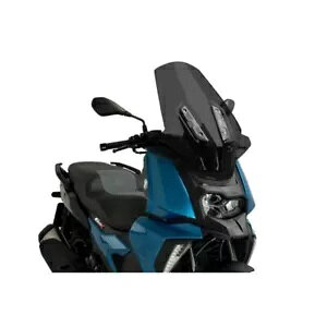 tgKX V-TECH C c[O PUIG BMW C 400 X 2019 - 2023 _[N 20732F- WINDSHIELD V-TECH LINE TOURING PUIG FOR BMW C 400 X 2019 - 2023 DARK 20732F-