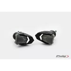 PUIG �t���[���X���C�_�[ MOD. R19 ���}�n MT-10 1000 2016 - 2021 �u���b�N 7724N PUIG FRAME SLIDERS MOD. R19 FOR YAMAHA MT-10 1000 2016 - 2021 BLACK 7724N �y���s�A���i�z
