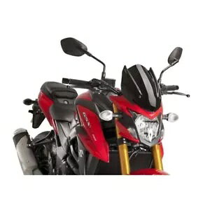 �v�[�C�O �l�C�L�b�h N.G.�X�|�[�c�X�N���[�� SUZUKI GSX-S 750 2017 - 2021 �u���b�N 9435N PUIG NAKED N.G. SPORT SCREEN FOR SUZUKI GSX-S 750 2017 - 2021 BLACK 9435N �y���s�A���i�z