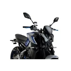 �E�B���h�V�[���h �X�|�[�c �v���X PUIG ���}�n MT-09 850 2021 - 2023 �J�[�{�����b�N 20643C- WINDSHIELD SPORT PLUS PUIG FOR YAMAHA MT-09 850 2021 - 2023 CARBON LOOK 20643C- �y���s�A���i�z