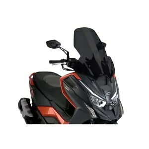 PUIG V-TECH ���C�� �c�[�����O �X�N���[�� KYMCO DTX 360 2022 �_�[�N�X���[�N 21149F PUIG V-TECH LINE TOURING SCREEN FOR KYMCO DTX 360 2022 DARK SMOKE 21149F �y���s�A���i�z