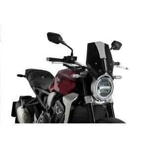 tgKX Puig z_ CB 650 R lIX|[cJtF 2019 - 2023 ubN 9748N- WINDSHIELD PUIG FOR HONDA CB 650 R NEO SPORTS CAFE 2019 - 2023 BLACK 9748N-