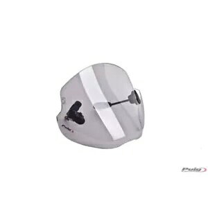 PUIG ���j�o�[�T�� �g�����h �X�N���[�� ���}�n MT-07 700 2021 - 2024 ���C�g�X���[�N 6892H PUIG UNIVERSAL TREND SCREEN FOR YAMAHA MT-07 700 2021 - 2024 LIGHT SMOKE 6892H �y���s�A���i�z