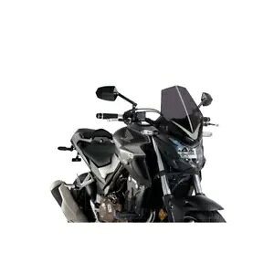 �v�[�C�O �l�C�L�b�h N.G.�z���_ CB 500 F 2019 - 2021 �_�[�N�X���[�N 3657F �p�c�[�����O�X�N���[�� PUIG NAKED N.G. TOURING SCREEN FOR HONDA CB 500 F 2019 - 2021 DARK SMOKE 3657F