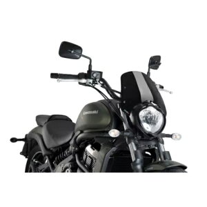 tgKX lCLbh X|[c Puig JTL oJ 650 S 2015 - 2023 ubN 3175N- WINDSHIELD NAKED SPORT PUIG FOR KAWASAKI VULCAN 650 S 2015 - 2023 BLACK 3175N-