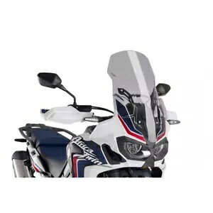 tgKX Puig z_ AtJcC CRF1000L ADV X|[c 2018 - 2019 X[NO[- WINDSHIELD PUIG FOR HONDA AFRICA TWIN CRF1000L ADV SPORTS 2018 - 2019 SMOKE GRAY-