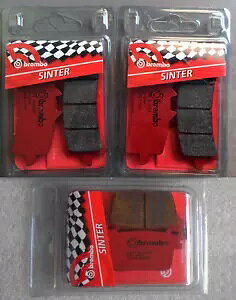 u{ tg/A u[LpbhZbg z_ CBR 600 F 2011 - 2013p BREMBO FRONT / REAR BRAKE PADS SET FOR HONDA CBR 600 F 2011 - 2013