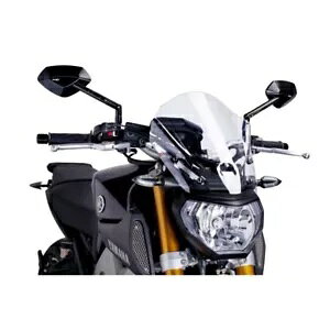 tgKX Puig }n MT-09 850 X|[cgbJ[ 2013 - 2016 NA 6861W- WINDSHIELD PUIG FOR YAMAHA MT-09 850 SPORT TRACKER 2013 - 2016 CLEAR 6861W-