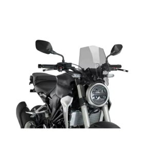 PUIG XN[ z_ CB 125 R lIX|[cJtF 2018 - 2023 CgX[N 9734H PUIG SCREEN FOR HONDA CB 125 R NEO SPORTS CAFE 2018 - 2023 LIGHT SMOKE 9734H