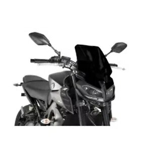 tgKX lCLbh c[O Puig }n MT-09 850 2017 - 2020 ubN 9377N- WINDSHIELD NAKED TOURING PUIG FOR YAMAHA MT-09 850 2017 - 2020 BLACK 9377N-