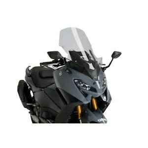 PUIG c[OXN[ }n T-MAX 560 MAX TECH 2022 - 2023 CgX[N 21270H PUIG TOURING SCREEN FOR YAMAHA T-MAX 560 MAX TECH 2022 - 2023 LIGHT SMOKE 21270H