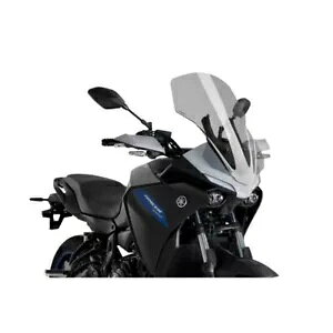 2020 �t�����g�K���X �c�[�����O Puig ���}�n�g���[�T�[ 700 �Ή� �X���[�N�O���[ 20434H- 2020 WINDSHIELD TOURING PUIG COMPATIBLE FOR YAMAHA TRACER 700 SMOKE GRAY 20434H- �y���s�A���i�z