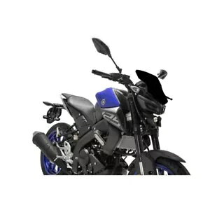 プーイグ ネイキッド N.G.スポーツスクリーン ヤマハ MT-125 2020 - 2023 ブラック 3879N PUIG NAKED N.G. SPORT SCREEN FOR YAMAHA MT-125 2020 - 2023 BLACK 3879N