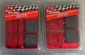 Brembo SA Ču[Lpbh 2 ZbgATM SMX 450 F 2004 ɓK BREMBO SA SINTERED BRAKE PADS 2 SETS COMPATIBLE FOR TM SMX 450 F 2004
