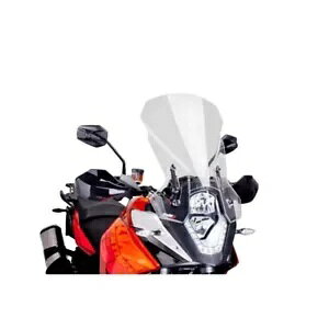 PUIG c[O XN[ KTM ADVENTURE 1050 2015 - 2016 NA 6494W ɑΉ PUIG TOURING SCREEN COMPATIBLE FOR KTM ADVENTURE 1050 2015 - 2016 CLEAR 6494W