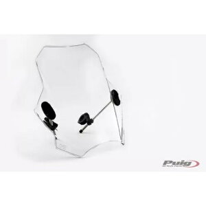 PUIG ���j�o�[�T�� �o�b�g �X�N���[�� �z���_ CTX 700N 2014 - 2016 �N���A 8088W �ɑΉ� PUIG UNIVERSAL BAT SCREEN COMPATIBLE FOR HONDA CTX 700N 2014 - 2016 CLEAR 8088W �y���s�A���i�z