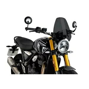 tgKXlCLbhNGX|[c vCO gCAt Xs[h 400 2024 _[N 21933F- WINDSHIELD NAKED N.G. SPORT PUIG FOR TRIUMPH SPEED 400 2024 DARK 21933F-