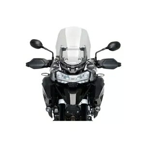 Puig �g���t�����g�f�B�t���N�^�[ �g���C�A���t �^�C�K�[ 1200 �����[ �v�� 2022 2023 �N���A�p PUIG EXTENDED FRONT DEFLECTORS FOR TRIUMPH TIGER 1200 RALLY PRO 2022 2023 CLEAR �y���s�A���i�z
