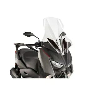 �t�����g�K���X V-TECH ���C�� �c�[�����O PUIG ���}�n X-MAX 400 2018 - 2023 �N���A 9476W- WINDSHIELD V-TECH LINE TOURING PUIG FOR YAMAHA X-MAX 400 2018 - 2023 CLEAR 9476W- �y���s�A���i�z