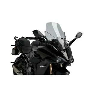 �t�����g�K���X Puig for SUZUKI GSX-S 1000 GT TRAVEL EDITION 2022 - 2023 �X���[�N�O���[- WINDSHIELD PUIG FOR SUZUKI GSX-S 1000 GT TRAVEL EDITION 2022 - 2023 SMOKE GRAY- �y���s�A���i�z