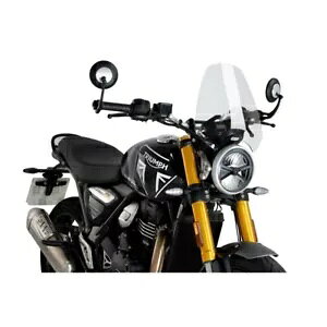 tgKXlCLbhNG SPORT PUIG gCAt Xs[h 400 2024 NA 21933W- WINDSHIELD NAKED N.G. SPORT PUIG FOR TRIUMPH SPEED 400 2024 CLEAR 21933W-