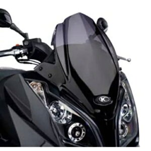 tgKX V-TECH SPORT PUIG KYMCO _E^E 125i 2009 - 2014 _[N 5522F- WINDSHIELD V-TECH SPORT PUIG FOR KYMCO DOWNTOWN 125i 2009 - 2014 DARK 5522F-