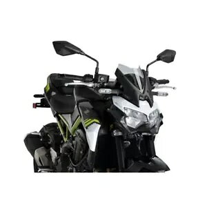 tgKX lCLbh X|[c v[` KAWASAKI Z900 SE 2022 - 2023 X[NO[ 3840H- WINDSHIELD NAKED SPORT PUIG FOR KAWASAKI Z900 SE 2022 - 2023 SMOKE GRAY 3840H-