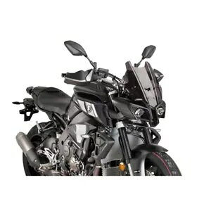 �t�����g�K���X �c�[�����O Puig ���}�n MT-10 1000 SP 2017 - 2021 �_�[�N 8917F- WINDSHIELD TOURING PUIG FOR YAMAHA MT-10 1000 SP 2017 - 2021 DARK 8917F- �y���s�A���i�z