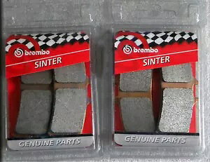 u{ 2 Zbg u[Lpbh hDJeB Xg[gt@C^[ / S 2009 - 2014- GENUINE BREMBO 2 SET BRAKE PADS FOR DUCATI STREETFIGHTER / S 2009 - 2014-