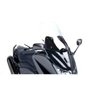 PUIG V-TECH ���C�� �c�[�����O �X�N���[�� ���}�n T-MAX 530 2012 - 2016 �N���A 6260W PUIG V-TECH LINE TOURING SCREEN FOR YAMAHA T-MAX 530 2012 - 2016 CLEAR 6260W �y���s�A���i�z