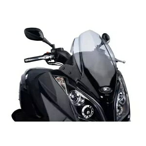 �t�����g�K���X V-TECH SPORT PUIG KYMCO X-TOWN 300 2016 - 2020 �X���[�N�O���[ 5522H- WINDSHIELD V-TECH SPORT PUIG FOR KYMCO X-TOWN 300 2016 - 2020 SMOKE GRAY 5522H- �y���s�A���i�z