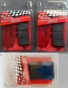 �u�����{ �t�����g/���A �u���[�L�p�b�h �Z�b�g �h�D�J�e�B 1199 �p�j�K�[�� �X�[�p�[���b�W�F�[�� 2014 �p BREMBO FRONT / REAR BRAKE PADS SET FOR DUCATI 1199 PANIGALE SUPERLEGGERA 2014 �y���s�A���i�z