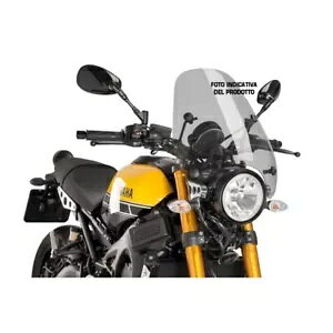 tgKX JX^ I Puig gCAt XNu[ 865 2006 - 2016 X[NO[ 0840H- WINDSHIELD CUSTOM I PUIG FOR TRIUMPH SCRAMBLER 865 2006 - 2016 SMOKE GRAY 0840H-