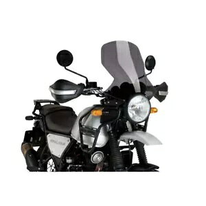 PUIG �X�N���[�� ���C���� �G���t�B�[���h �q�}������ 400 2021 - 2023 �_�[�N�X���[�N 21122F PUIG SCREEN FOR ROYAL ENFIELD HIMALAYAN 400 2021 - 2023 DARK SMOKE 21122F �y���s�A���i�z