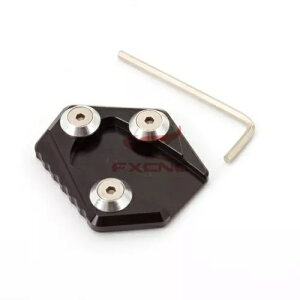 CNC LbNX^hTChX^hv[gpbhz_ MSX O 125 CNC Kickstand Side Stand Extension Plate Pad For Honda MSX Grom 125