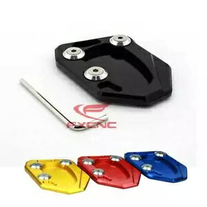 �z���_�͔� KPR150 �A���~�T�C�h�g��v���[�g�L�b�N�X�^���h�����p�b�h For Honda LIFAN KPR150 Aluminum Side Enlarge Plate Kickstand Extension Pad �y���s�A���i�z