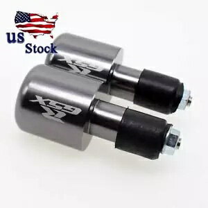 US CNC O[ nh o[ Gh Obv vO XYL GSX1300BK (B-LO) 2008 US CNC Gray Handle Bar Ends Grips Plug For Suzuki GSX1300BK (B-King) 2008