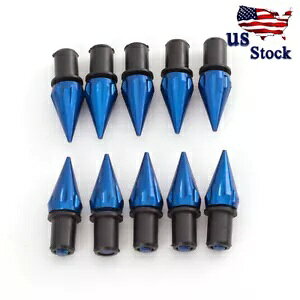 10x5mm tFAO tgKX lW u[ {g Lbg tgKXtibg EFibg 10x5mm Fairing Windscreen Screw Blue Bolt Kit Windshield Mounting Nuts Wellnut