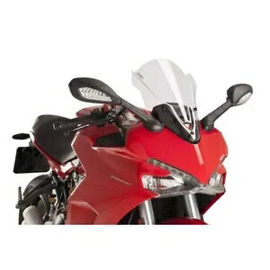 PUIG Z-���[�V���O �X�N���[�� �h�D�J�e�B �X�[�p�[�X�|�[�c 939/S 2017 - 2020 �N���A 9434W PUIG Z-RACING SCREEN FOR DUCATI SUPERSPORT 939/S 2017 - 2020 CLEAR 9434W �y���s�A���i�z