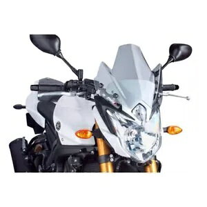 tgKXlCLbhNG SPORT PUIG FUR }n FZ8 800 2010 - 2016 X[NO[ 5872H- WINDSHIELD NAKED N.G. SPORT PUIG FUR YAMAHA FZ8 800 2010 - 2016 SMOKE GRAY 5872H-