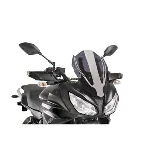 tgKX Z-[VO Puig }ng[T[ 700 2018 - 2019 _[N 9211F- WINDSHIELD Z-RACING PUIG FOR YAMAHA TRACER 700 2018 - 2019 DARK 9211F-