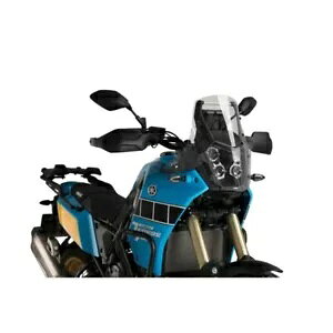 Puig �X�N���[�� ���}�n �e�l�� 700 ���[���h ���C�h 2022 - 2023 ���C�g�X���[�N 20834H PUIG SCREEN FOR YAMAHA TENERE 700 WORLD RAID 2022 - 2023 LIGHT SMOKE 20834H �y���s�A���i�z
