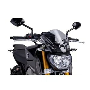 tgKX Puig }n MT-09 850 X|[cgbJ[ 2013 - 2016 X[NO[ 6859H- WINDSHIELD PUIG FOR YAMAHA MT-09 850 SPORT TRACKER 2013 - 2016 SMOKE GRAY 6859H-