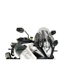 PUIG �X�|�[�c�X�N���[�� KTM �A�h�x���`���[ 1190 2021 - 2023 ���C�g�X���[�N 6847H PUIG SPORT SCREEN FOR KTM ADVENTURE 1190 2021 - 2023 LIGHT SMOKE 6847H �y���s�A���i�z