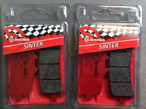 Brembo SA Ču[Lpbh 2 Zbg KAWASAKI H2 SX 1000 2018 ɓK - BREMBO SA SINTERED BRAKE PADS 2 SETS COMPATIBLE FOR KAWASAKI H2 SX 1000 2018 -