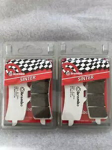 Brembo LA �Č��u���[�L�p�b�h 2 �Z�b�g DUCATI MULTISTRADA 1260 S 2018 - 2019 �p BREMBO LA SINTERED BRAKE PADS 2 SETS FOR DUCATI MULTISTRADA 1260 S 2018 - 2019 �y���s�A���i�z