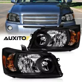 ヘッドライトアセンブリハウジングアンバーフィットトヨタハイランダー 2004 2006 2005 米国 Headlights Assemblies Housing Amber Fit Toyota Highlander 2004 2006 2005 USA 【並行輸入品】