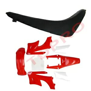 �v���X�`�b�N�t�F���_�[�L�b�g + �V�[�g�A�|���I���I�� 110cc 125cc �s�b�g�_�[�g�o�C�N���g�N���X Plastics Fender Kit + Seat For Apollo Orion 110cc 125cc Pit Dirt Bike Motocross �y���s�A���i�z