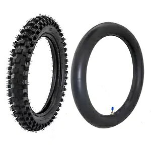 90/100-16 C`AobN^C + `[ugNXsbg_[goCN}n TTR125 90/100-16" inch Rear Back Tyre + Tube For Motocross Pit Dirt Bike Yamaha TTR125