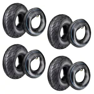 4pbN 3.00-4C` ^C + `[u 260x85 10x3 ^C reB XN[^[ ATV |PbgoCNp 4pack 3.00-4" Tyre + Tube 260x85 10x3 Tire for Mobility Scooter ATV Pocket Bike